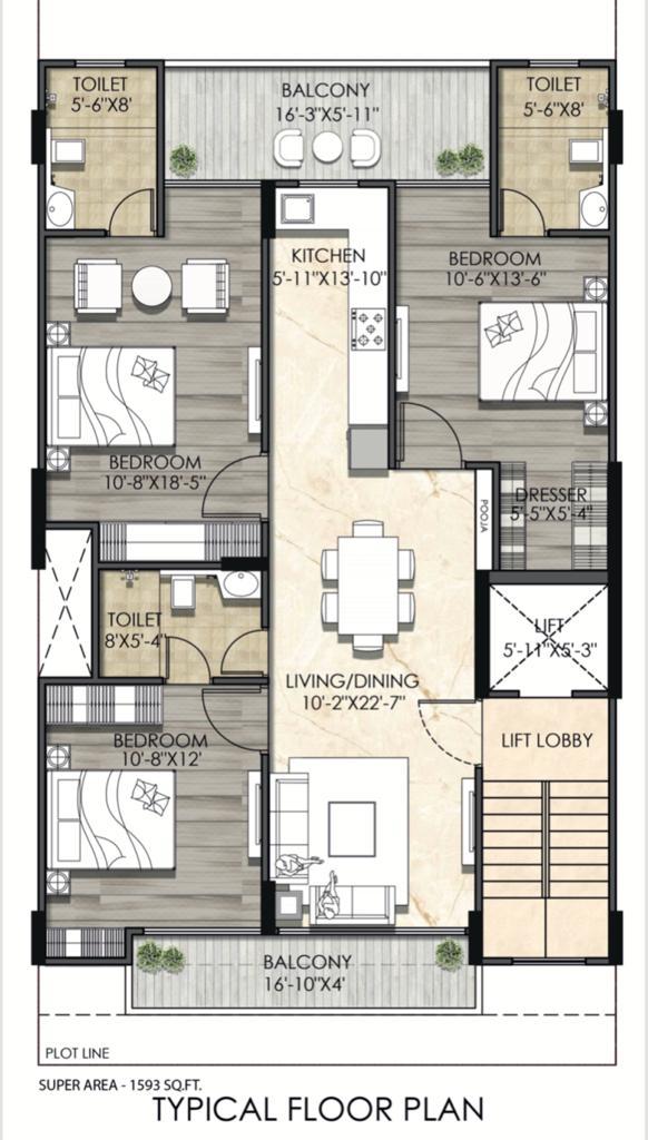 Whiteland Blissville floor plans